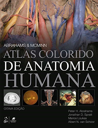 Livro Abrahams & Mcminn Atlas Colorido de Anatomia Humana
