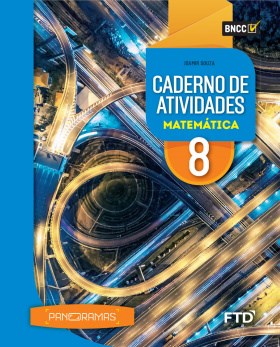 Livro Panoramas: Caderno de Atividades Matematica - 8 Ano - Aluno - Souza