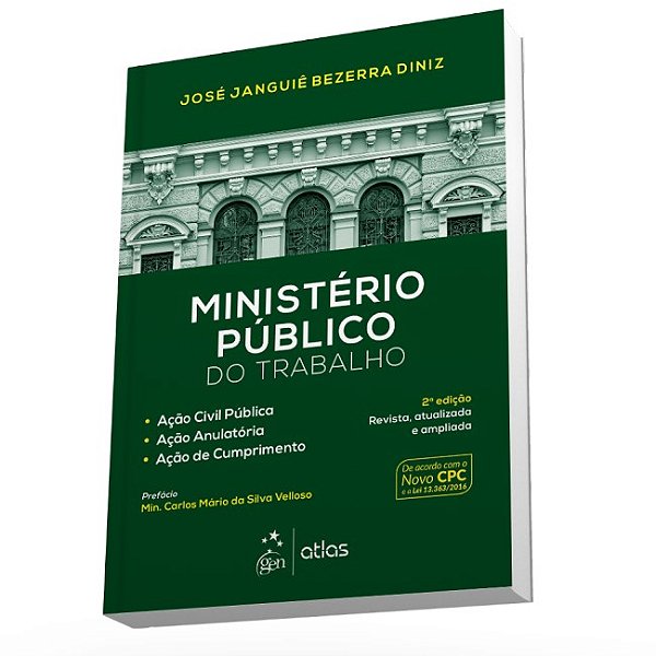 Livro Ministério Público do Trabalho Diniz