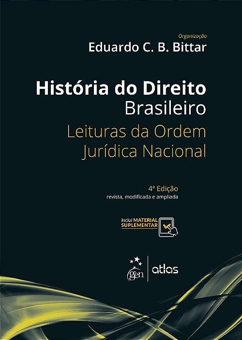 Livro História do Direito Brasileiro Bittar