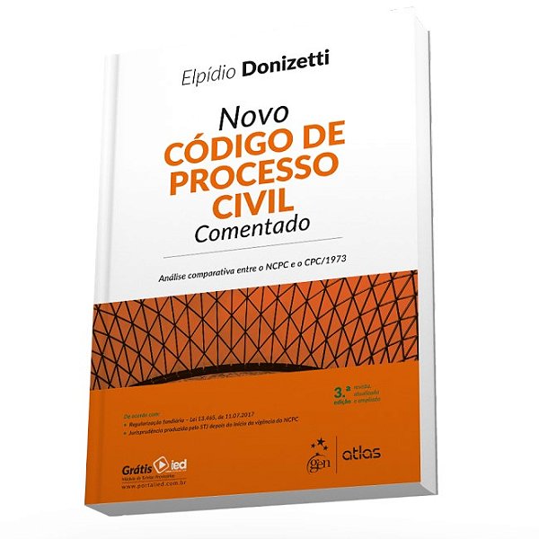 Livro Novo Código de Processo Civil Comentado  Donizetti