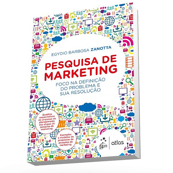 Livro Pesquisa de Marketing:  Foco Na Definição do Problema e Sua Resolução Zanotta