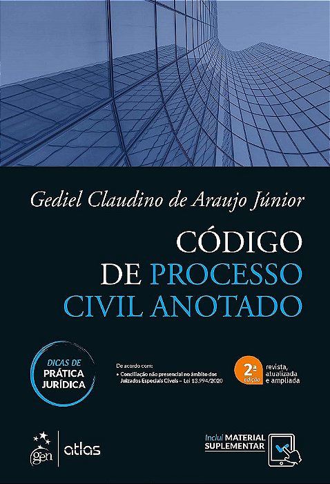 Livro Codigo de Processo Civil Anotado com Dicas de Pratica Juridica - Araujo Junior