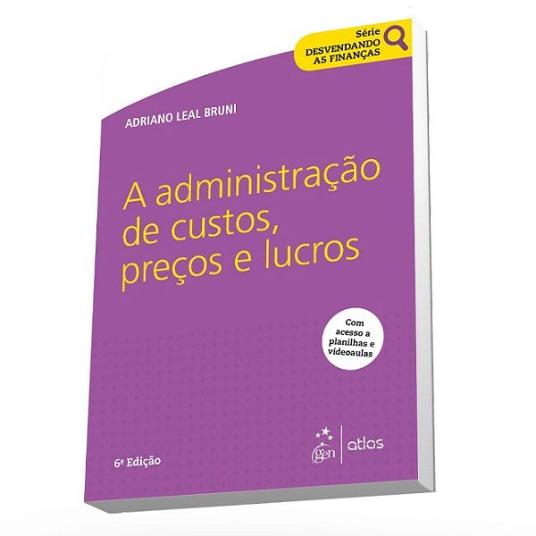 Livro Administração Custos Preços Lucros