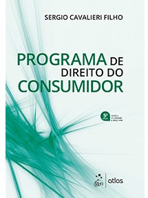 Livro Programa de Direito do Consumidor - Cavalieri Filho