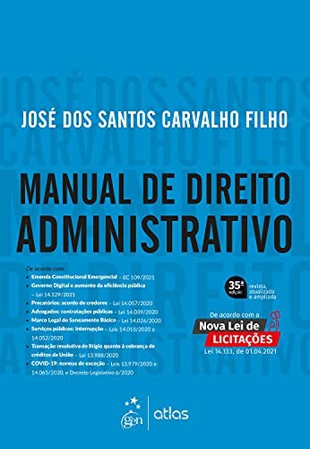 Livro MANUAL DE DIREITO ADMINISTRATIVO - Carvalho Filho