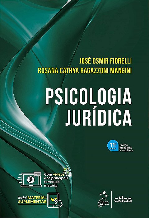 Livro Psicologia Jurídica - Fiorelli - Atlas
