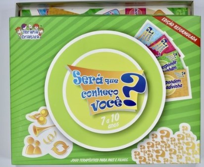 Jogo Será que Conheço Você 7 a 10 Anos