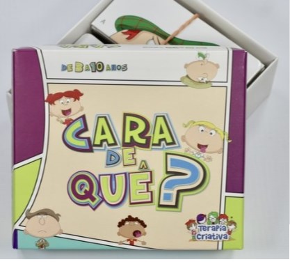 Livro Terapêutico Jogo Cara de Que