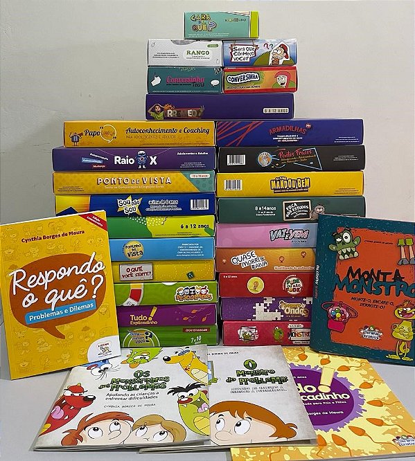 Combo Jogos Terapia Criativa - Diversos Jogos Terapêuticos
