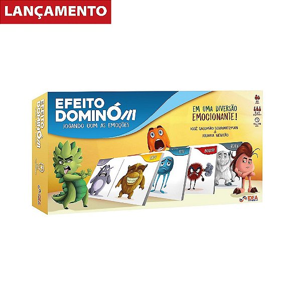 Jogo Efeito Dominó Jogando com as Emoções