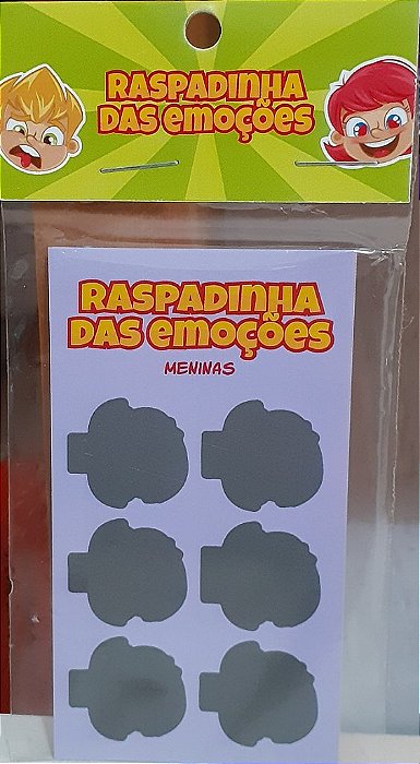 Livro Raspadinha Das Emocoes Meninas -