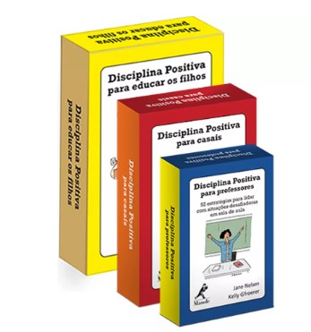 Livro Combo Baralhos Disciplina Positiva
