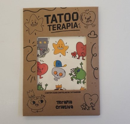 Livro Adesivos Tatoo Terapia