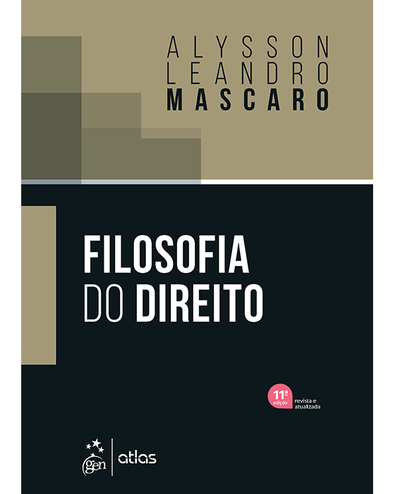 Livro Filosofia do Direito: Mascaro/Atlas