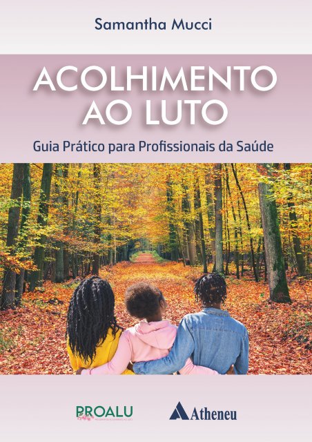 Livro Acolhimento ao Luto