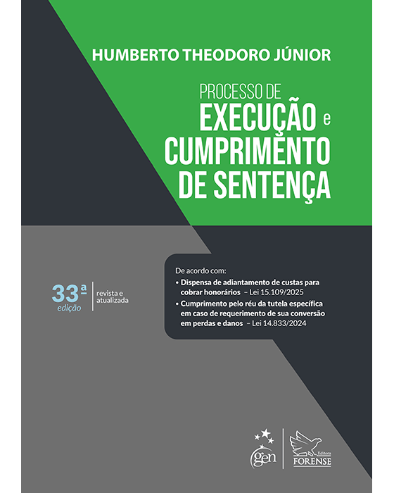 Livro Processo de Execução e Cumprimento de Sentença Theodoro Jr.