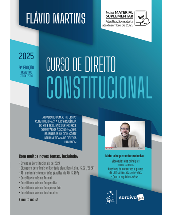 Livro Curso de Direito Constitucional Martins