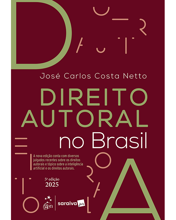 Livro Direito Autoral No Brasil  Costa Netto