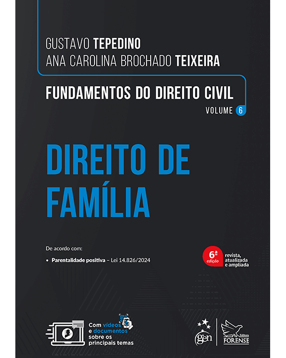 Livro Fundamentos do Direito Civil Direito de Família Vol.6   Tepedino