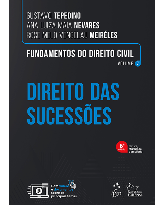 Livro Fundamentos do Direito Civil:  Direito das Sucessões Vol. 7  Tepedino