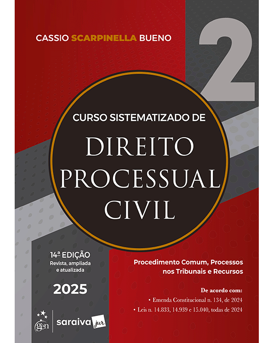 Livro Curso sistematizado de direito processual civil  Vol. 2 Bueno