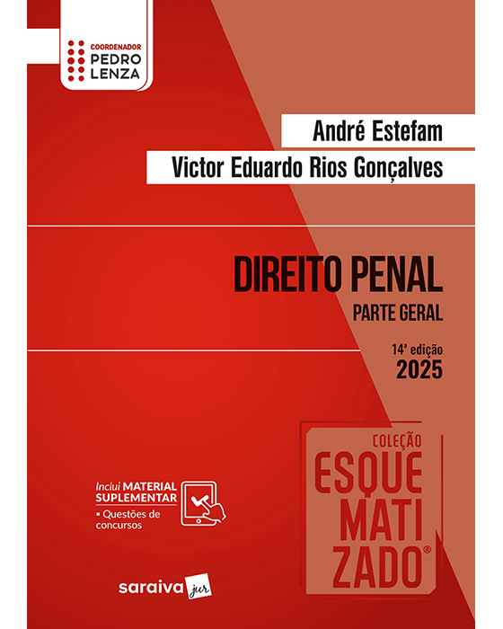Livro Coleção Esquematizado Direito Penal Estefam