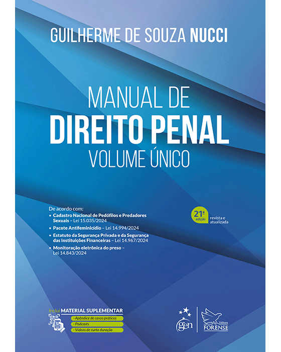Livro Manual de Direito Penal  Nucci