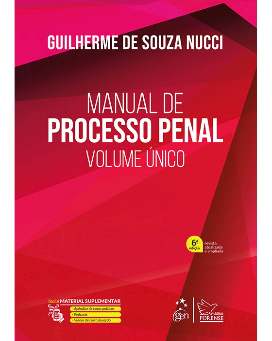 Livro Manual de Processo Penal Nucci