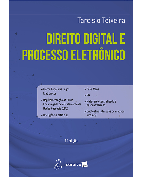 Livro Direito Digital e Processo Eletrônico Teixeira