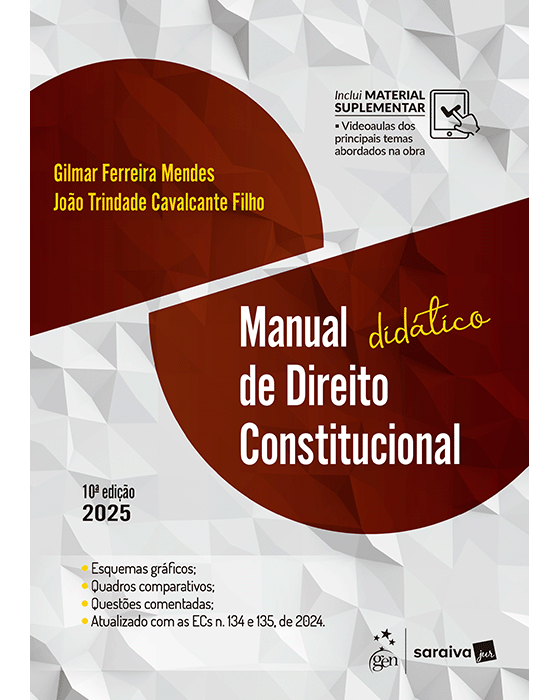 Livro Manual Didático de Direito Constitucional Mendes