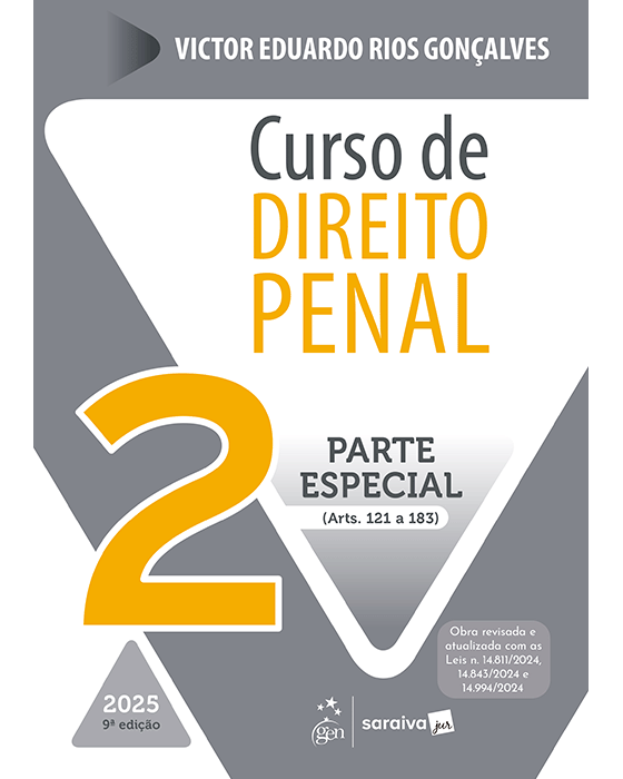 Livro Curso de Direito Penal  Vol.2 Gonçalves