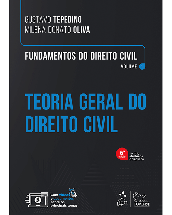 Livro Fundamentos de Direito Civil Teoria Geral do Direito Civil Vol.1 Tepedino