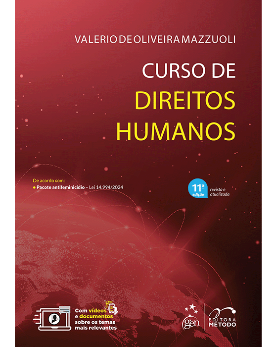 Livro Curso de Direitos Humanos Mazzuoli