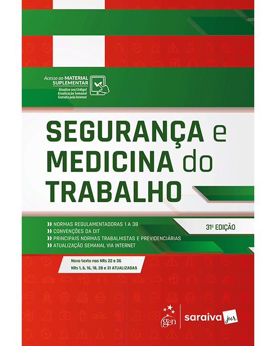 Livro Segurança e Medicina do Trabalho Saraiva