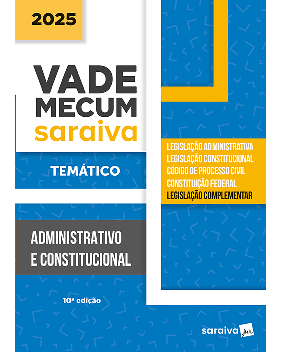 Livro Vade Mecum Administrativo e Constitucional SaraivaJur