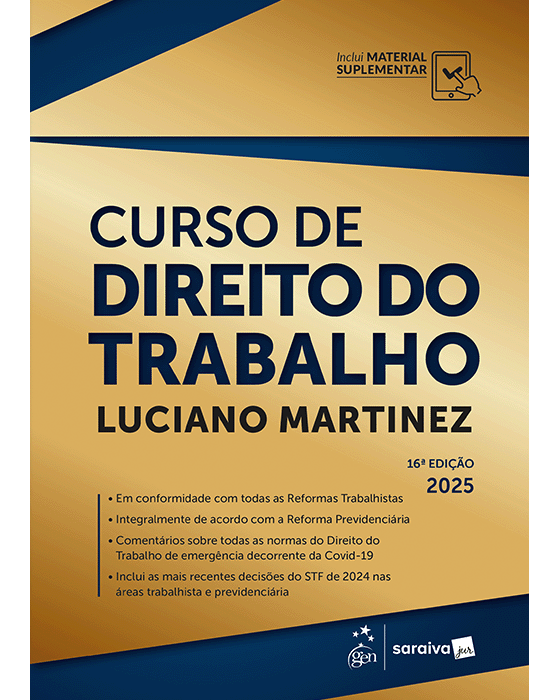 Livro Curso de Direito do Trabalho Martinez
