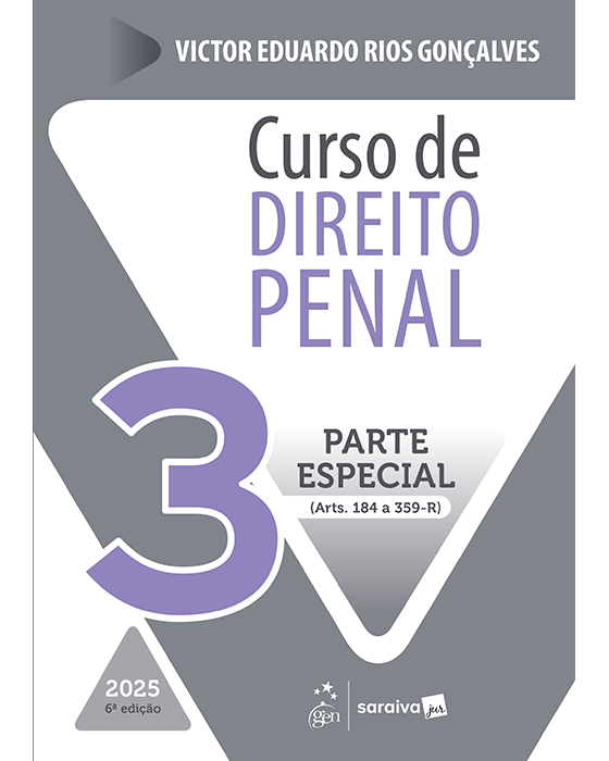 Livro Curso de Direito Penal Vol.3 Gonçalves