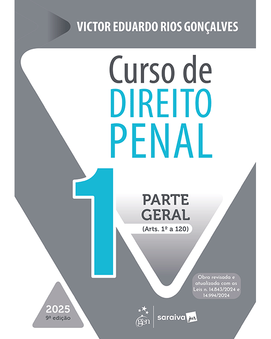 Livro Curso de Direito Penal Vol.1 Gonçalves