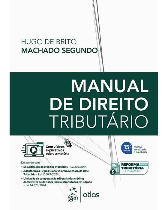 Livro Manual de Direito Tributário Machado Segundo