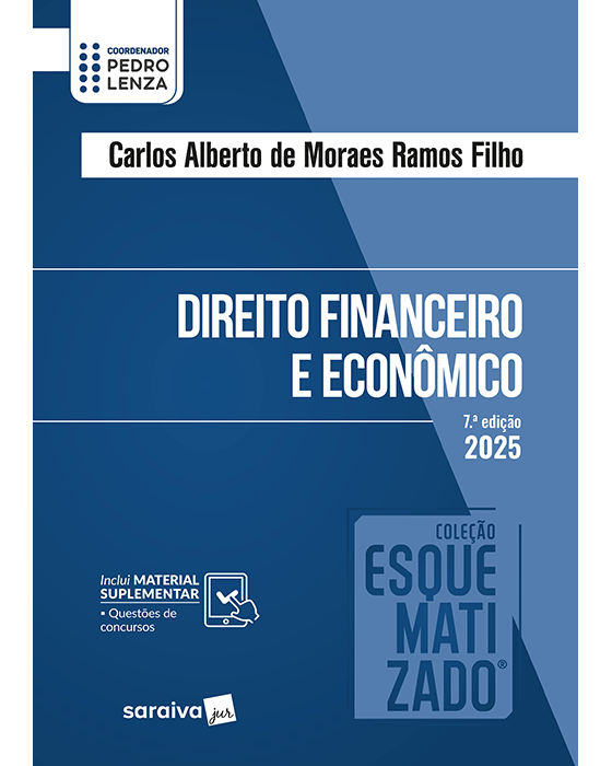 Livro Coleção Esquematizado: Direito Financeiro e Econômico Ramos Filho