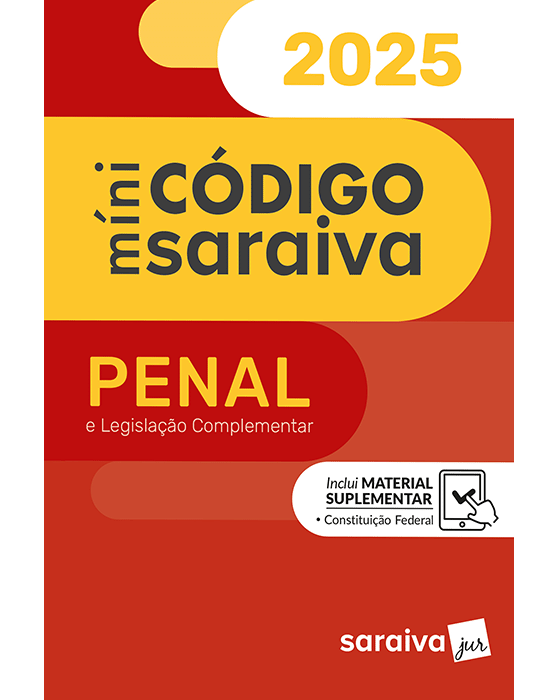 Livro Minicódigo Penal e Constituição Federal SaraivaJur
