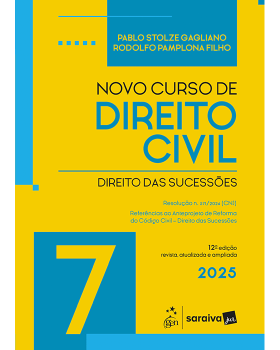 Livro Novo Curso de Direito Civil Vol.7  Gagliano