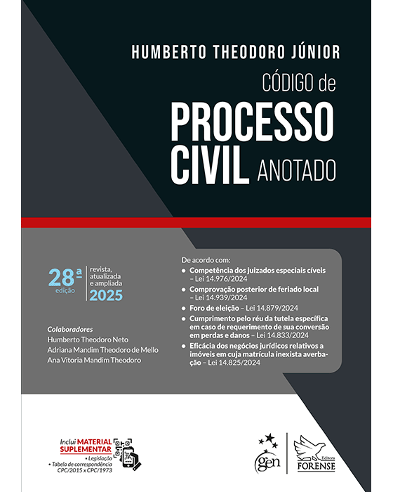 Livro Código de Processo Civil Anotado Theodoro Jr.