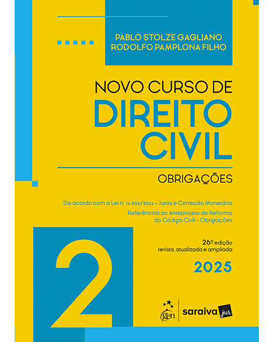 Livro Novo Curso de Direito Civil Vol.2 Gagliano