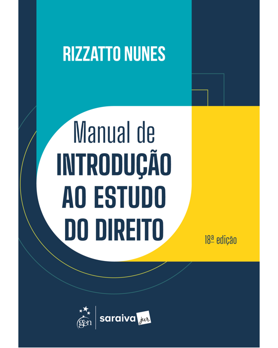 Livro Manual de Introdução Ao Estudo do Direito Nunes