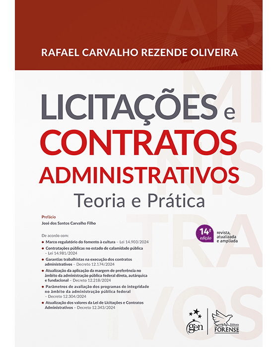 Livro Licitações e Contratos Administrativos Oliveira