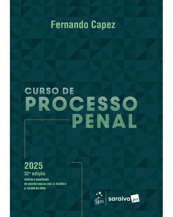 Livro Curso de Processo Penal Capez