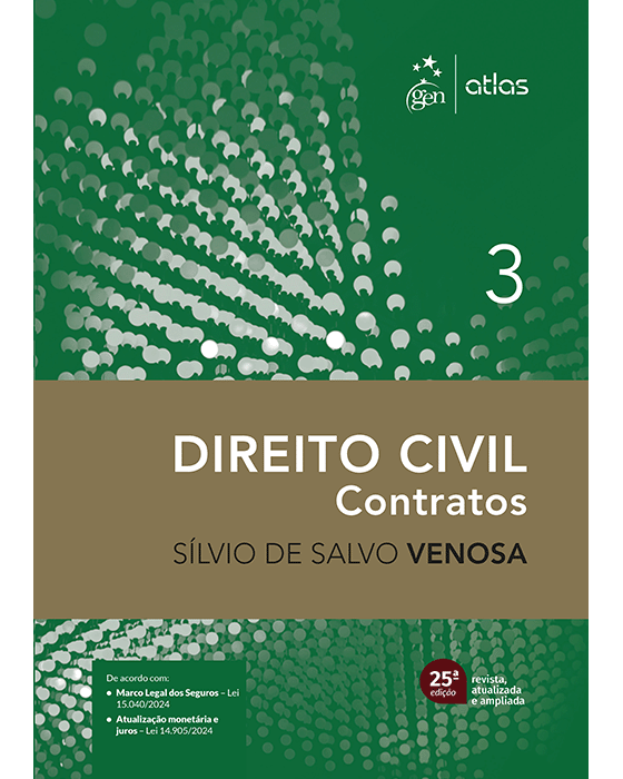 Livro Direito Civil: Contratos Vol.3 Venosa