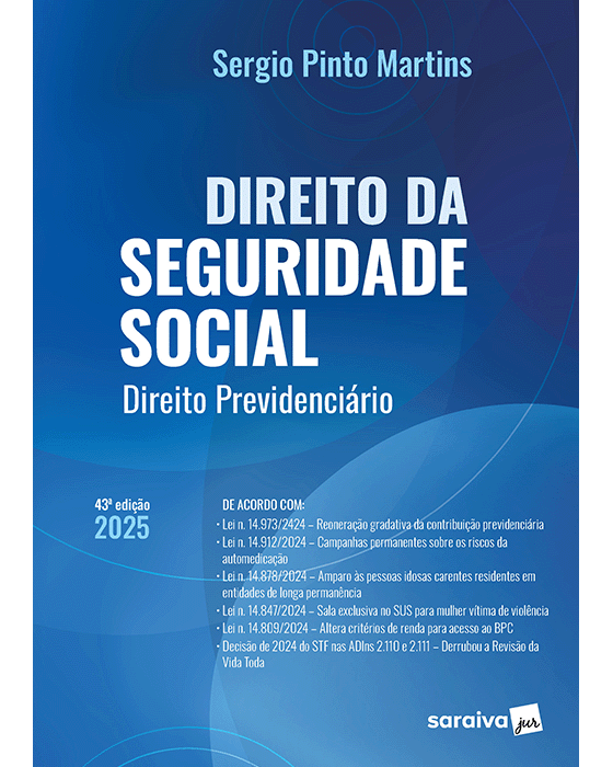 Livro Direito da Seguridade Social Martins
